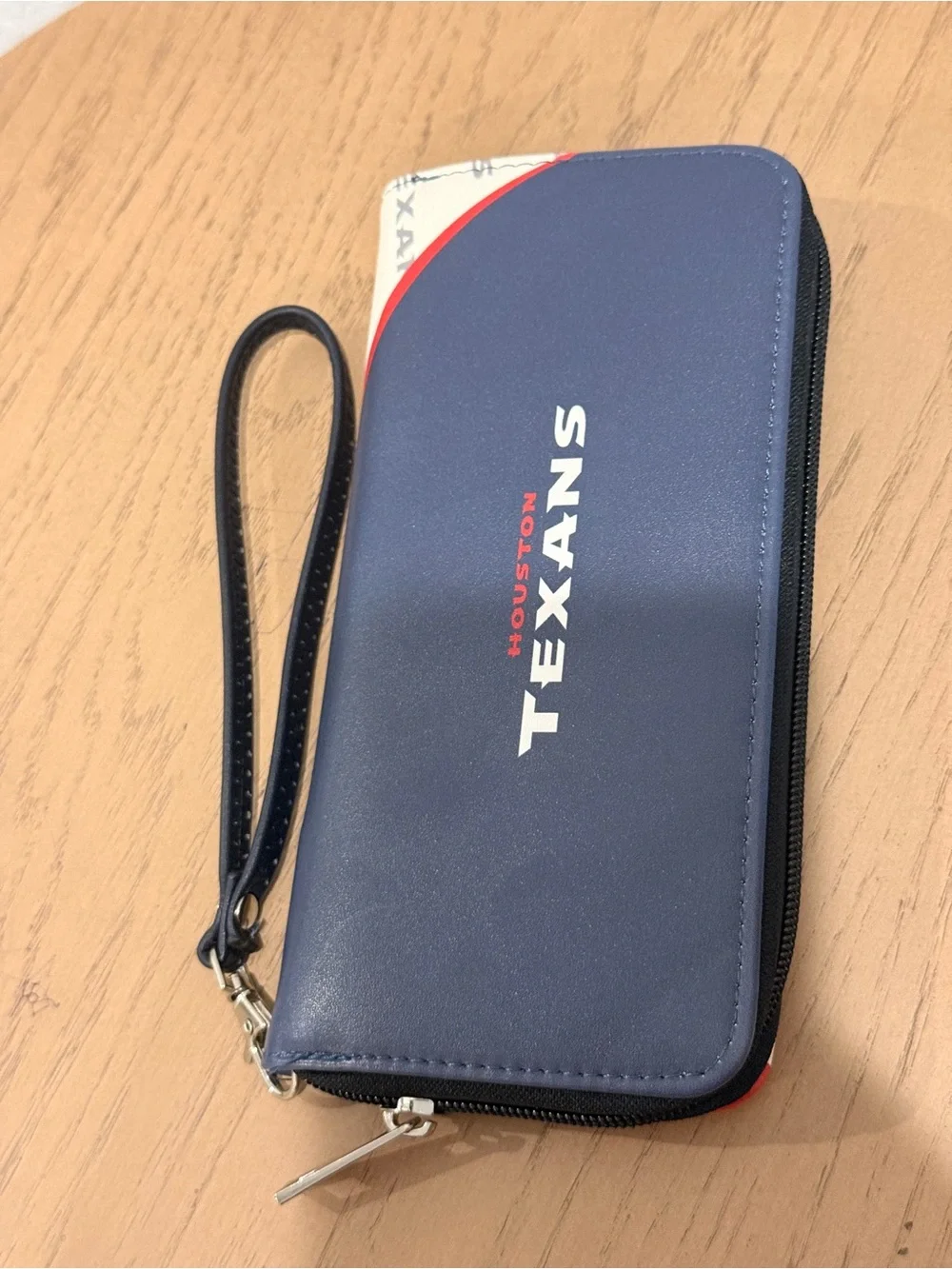 Houston Texans Navy Wristlet Wallet